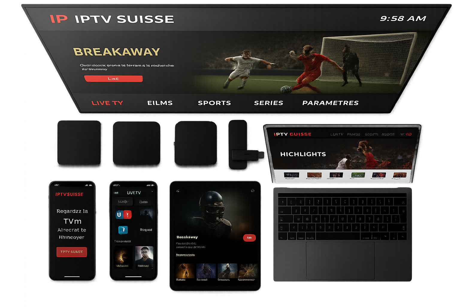 IPTV Suisse - Meilleur service IPTV premium en Suisse avec 15000 chaînes HD